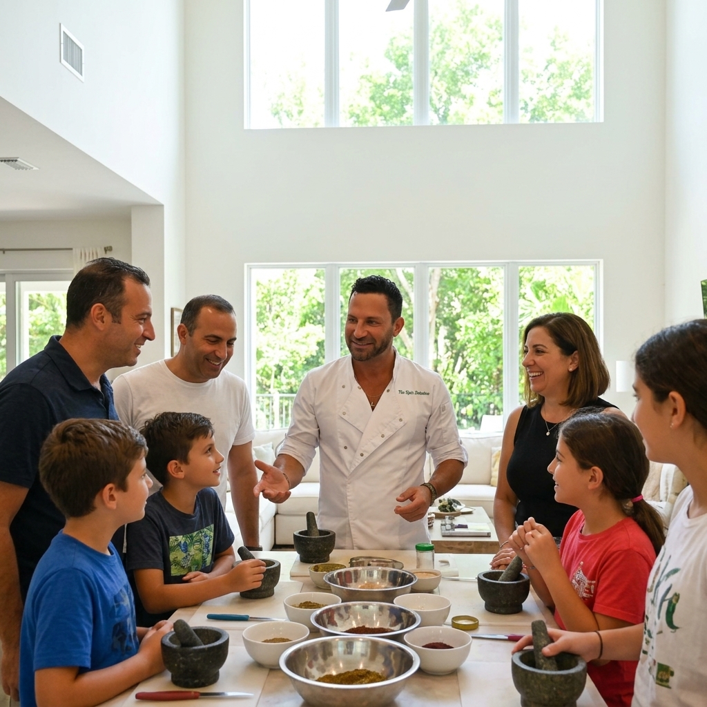 Spice cooking workshop